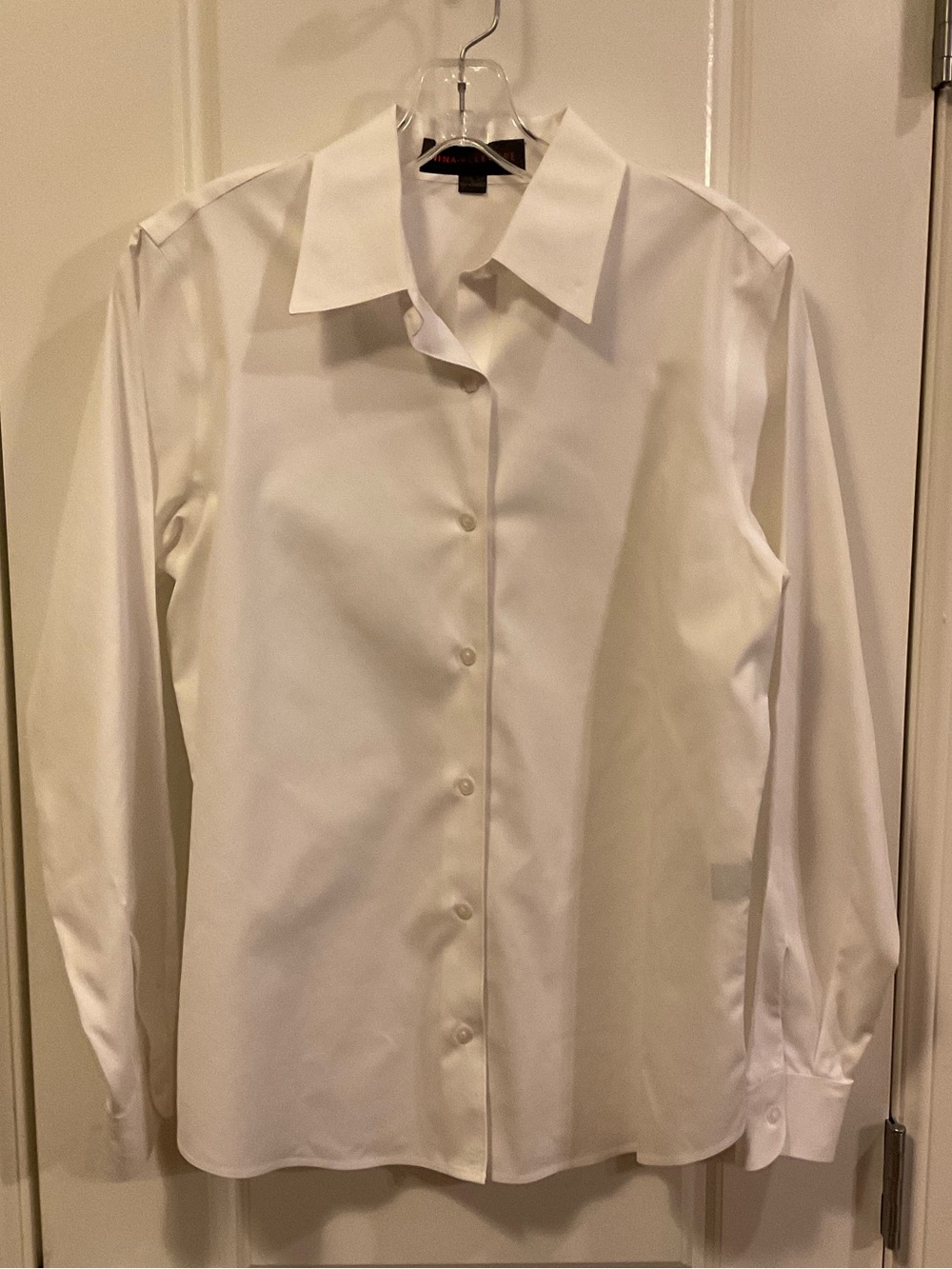 Nina McLemore White Button Down Shirt - 4